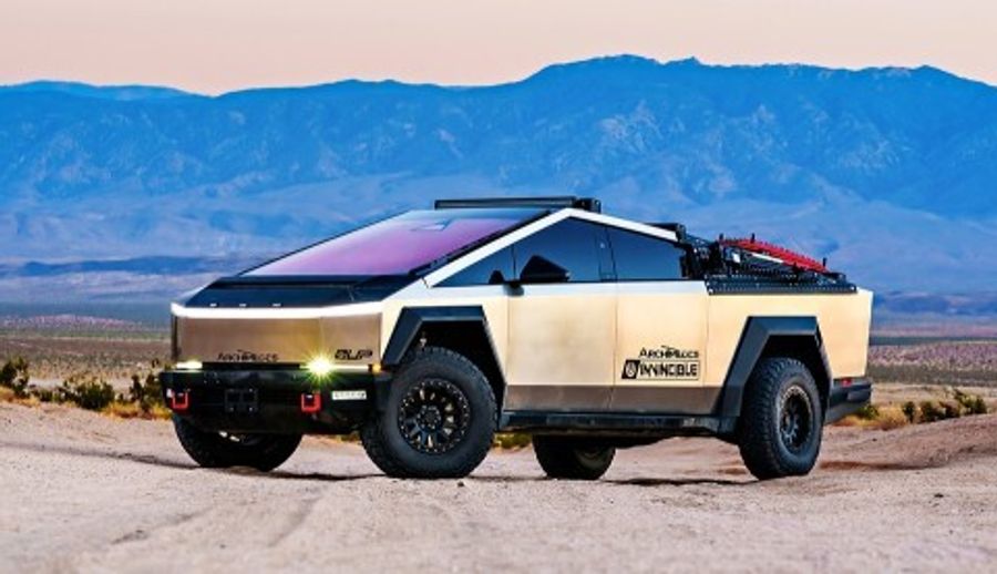 Представлен кастомный Cybertruck