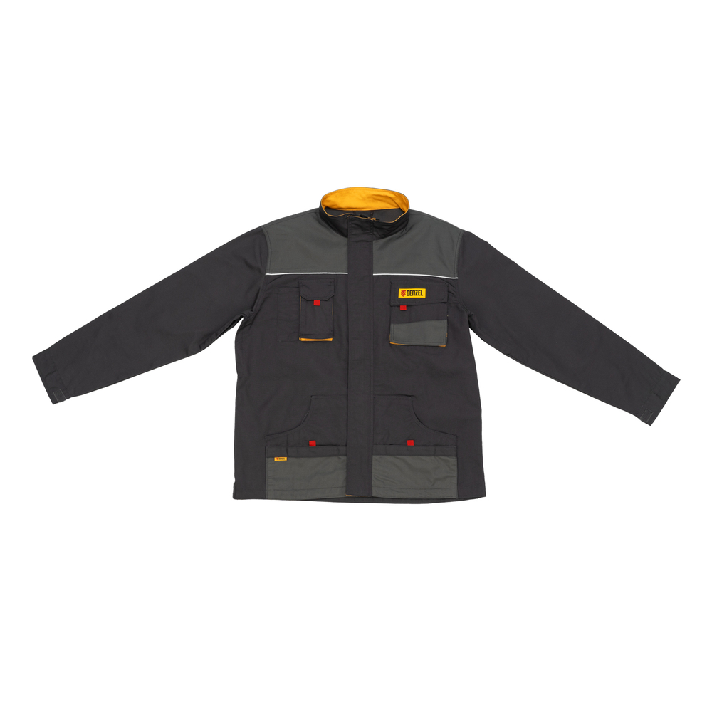 Куртка профессиональная рабочая, 65% полиэстер 35% хлопок, L Denzel