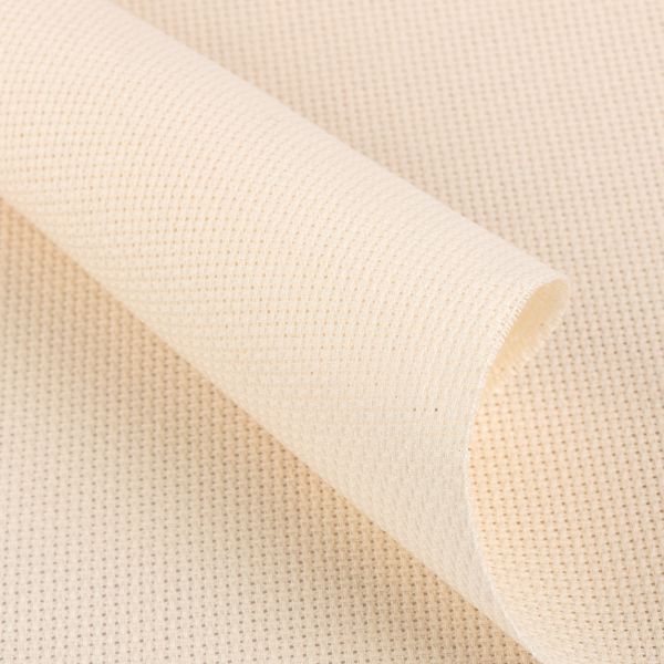 Канва Zweigart Aida Premium 18 ct, 50х50±2 см, 264 кремовый, Zweigart