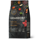 GRANDORF FRESH Свежее мясо ягненка с бататом для кошек крупных пород