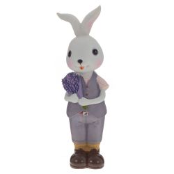 GAEM Фигурка декоративная "Заяц", L6,5 W8 H22,5 см, 2в.