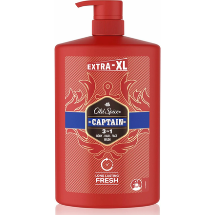Гель для душа+шампунь Old Spice 3в1 Captain 1 л