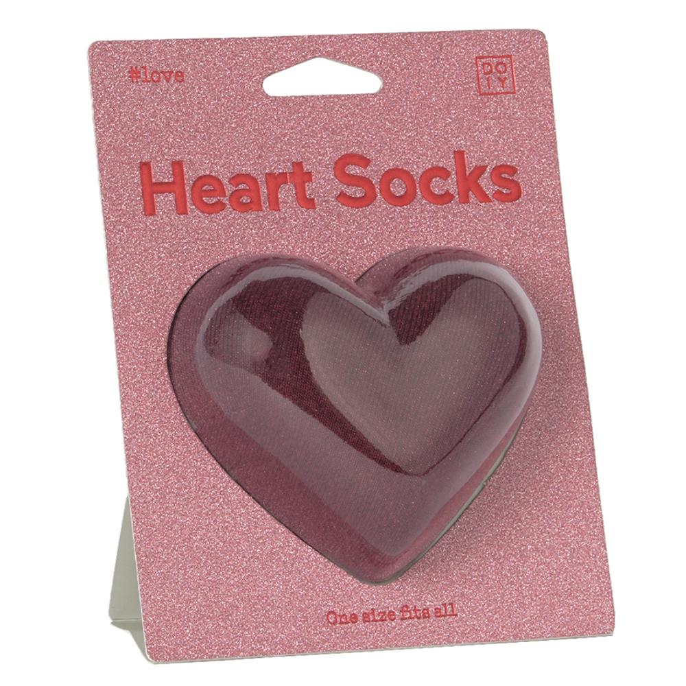 Носки heart socks красные