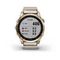 Garmin Fenix 7S Sapphire Solar — титановый кремовый корпус и нейлоновый ремешок