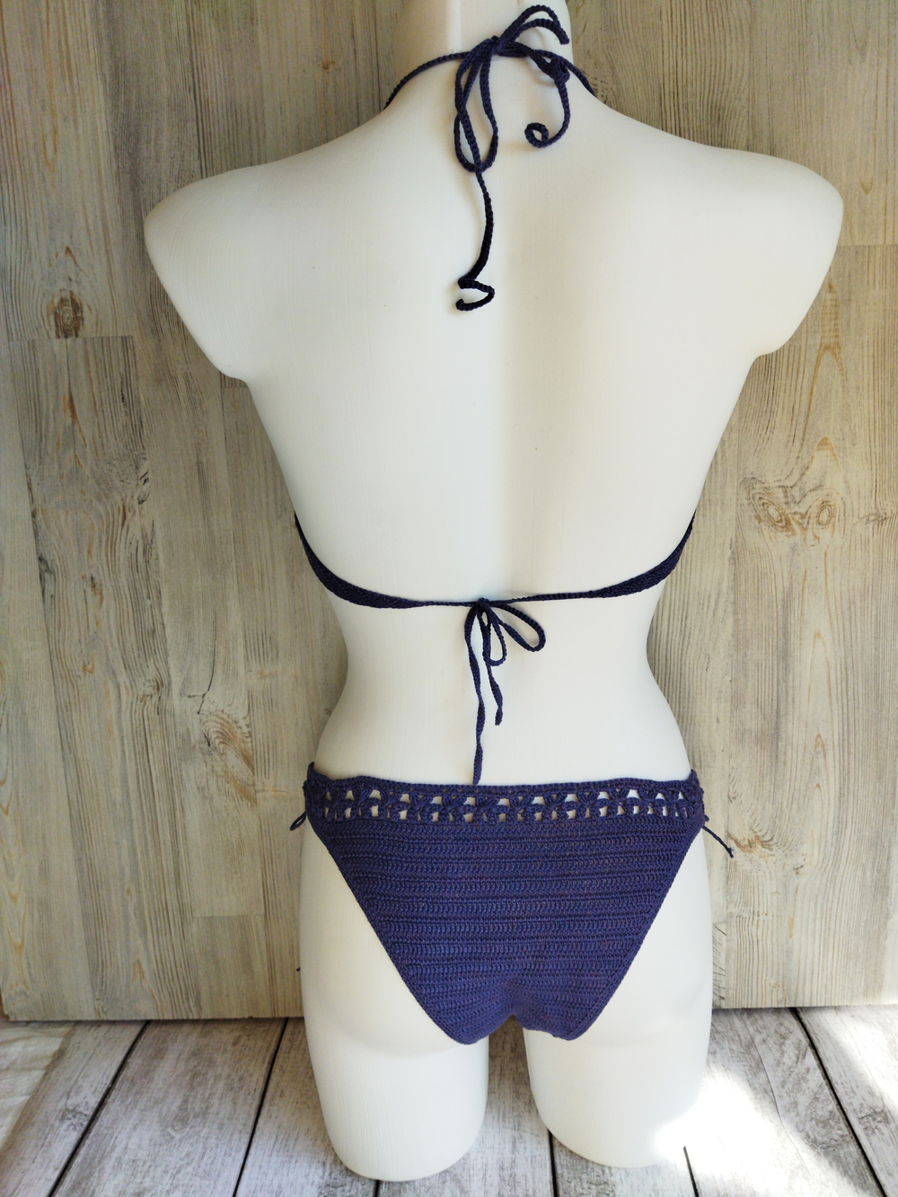 Вязаный купальник