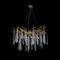 Подвесная люстра Crystal Lux Reina SP8 D1000 Gold Pearl