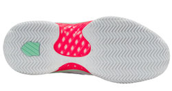 Женские теннисные кроссовки K-Swiss Hypercourt Express 2 Clay - white/neon pastel pink/black