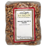 Bergin Fruit and Nut Company, Грецкий орех половинками и кусочками, 312 г (11 унций)