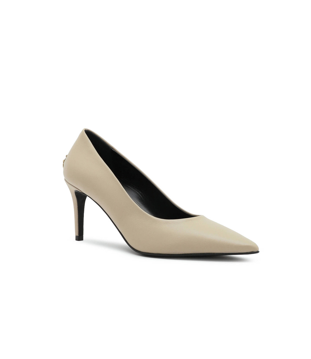Кожаные туфли на шпильках virgie decollete Pinko - бежевый(100674 A0N9)