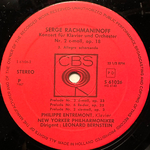 Рахманинов - Концерт № 2 / Три прелюдии для фортепиано (Голландия 1968г.)