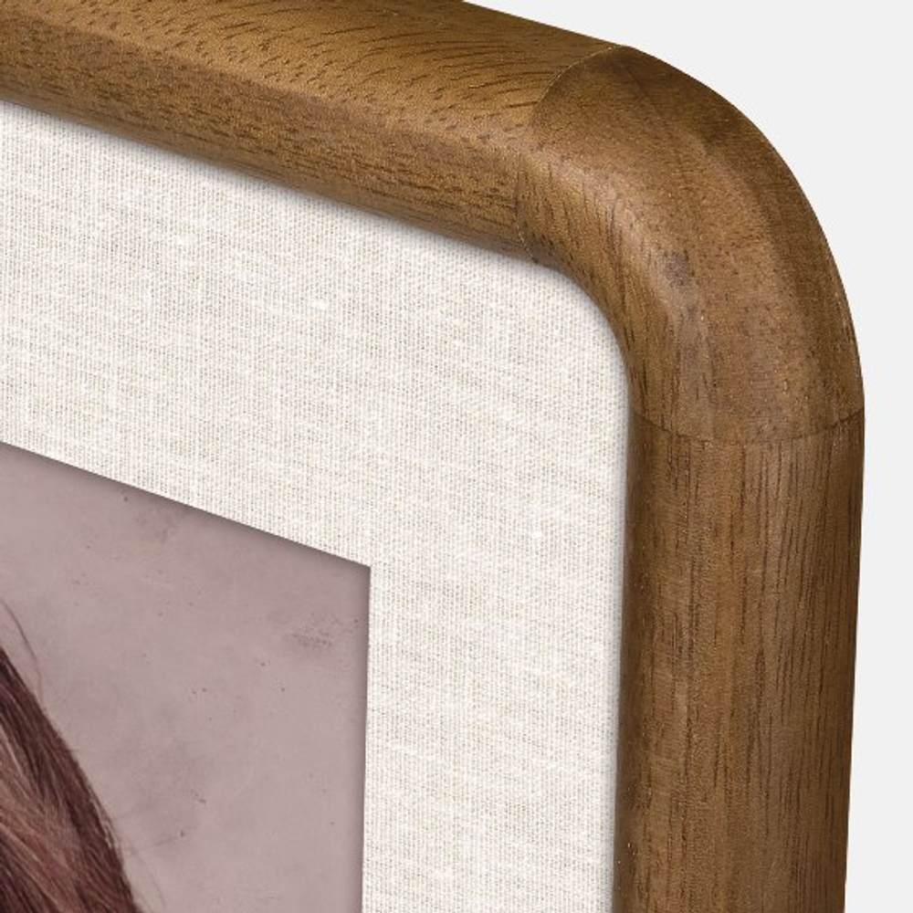 ZEP VM823 20x30/15x20 Marsiglia, паспарту текстиль, дерево (коричневая)ф/рамка