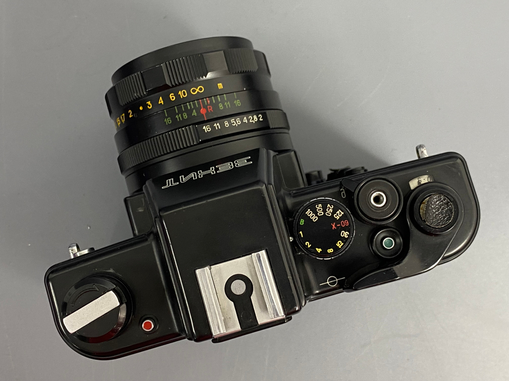 Зенит 19 + Helios 44m