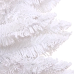 Ёлка «Звон вьюги» 180 см, ПВХ (786 веток), белый иней, Белый