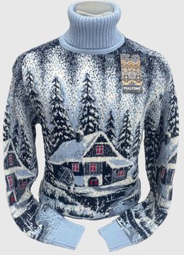 Pulltonic из шерсти и кашемира "Зимовье" Размеры (50-54)