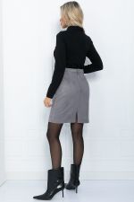 Юбка Бизнес стиль (серая) Ю11752 LT Collection