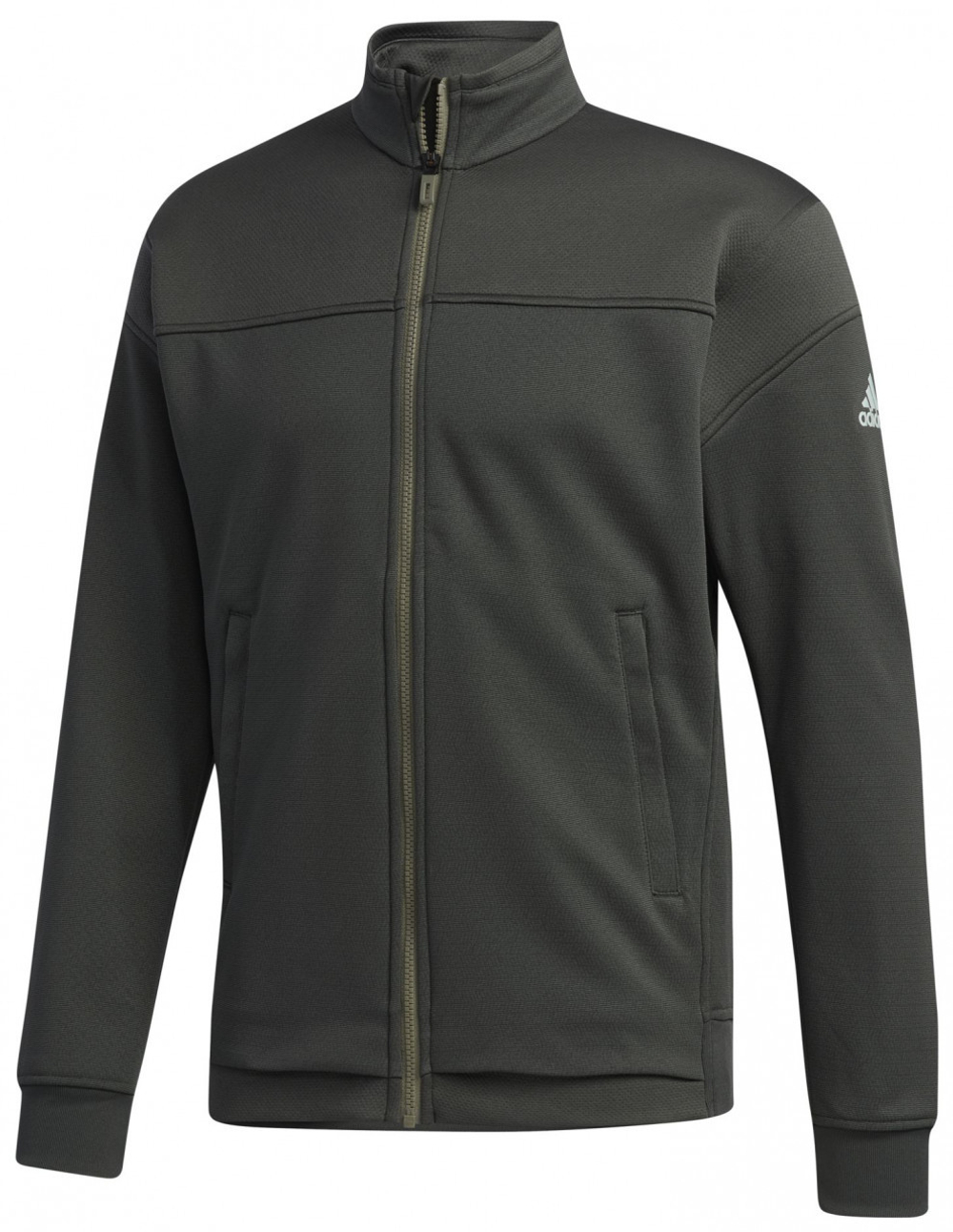 Мужская теннисная кофта Adidas M Knit Jacket - зеленый