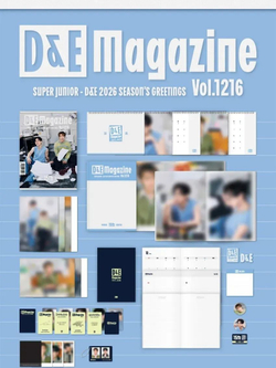 товары SUPER JUNIOR D&E - D&E Magazine Vol.1216 2026 SEASON S GREETINGS