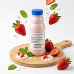 Йогурт Клубника домашний 2.5% 0.3л, КФХ Золотова