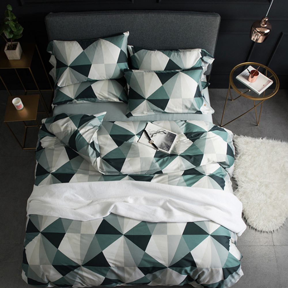 Постельное белье 1,5 поплин Орхидея 1715