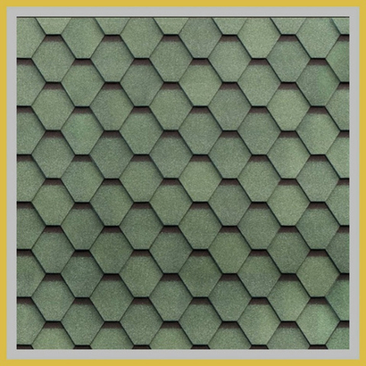 Гибкая черепица ТехноНиколь SHINGLAS Самба Малахит 3 м2/уп (Однослойная)