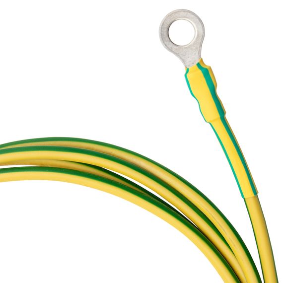 Готовый провод заземления 6 кв.мм 7,5 метра, фото №832414883