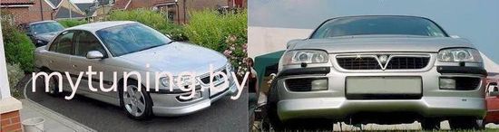 Юбка переднего бампера Rieger для Omega B  до рестайлинг