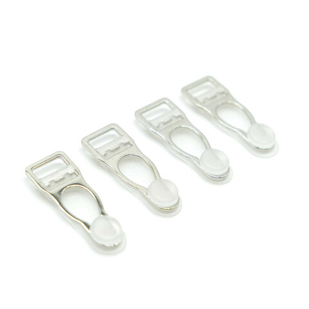 Застежка для чулок 10мм СЕРЕБРО