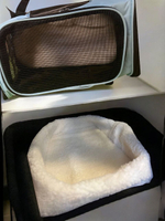 Сумка-переноска с лежанкой для кошек и собак