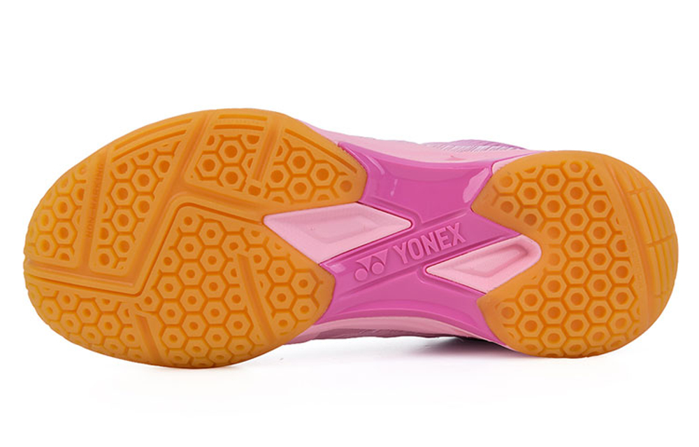 YONEX Power Cushion Lightweight Low-Top Badminton Shoes Unisex Soft Pink