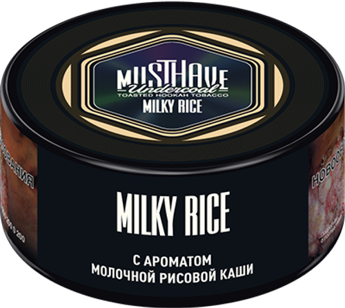 М. Табак для кальяна Must have Milky Rice (Рисовая каша) 25гр