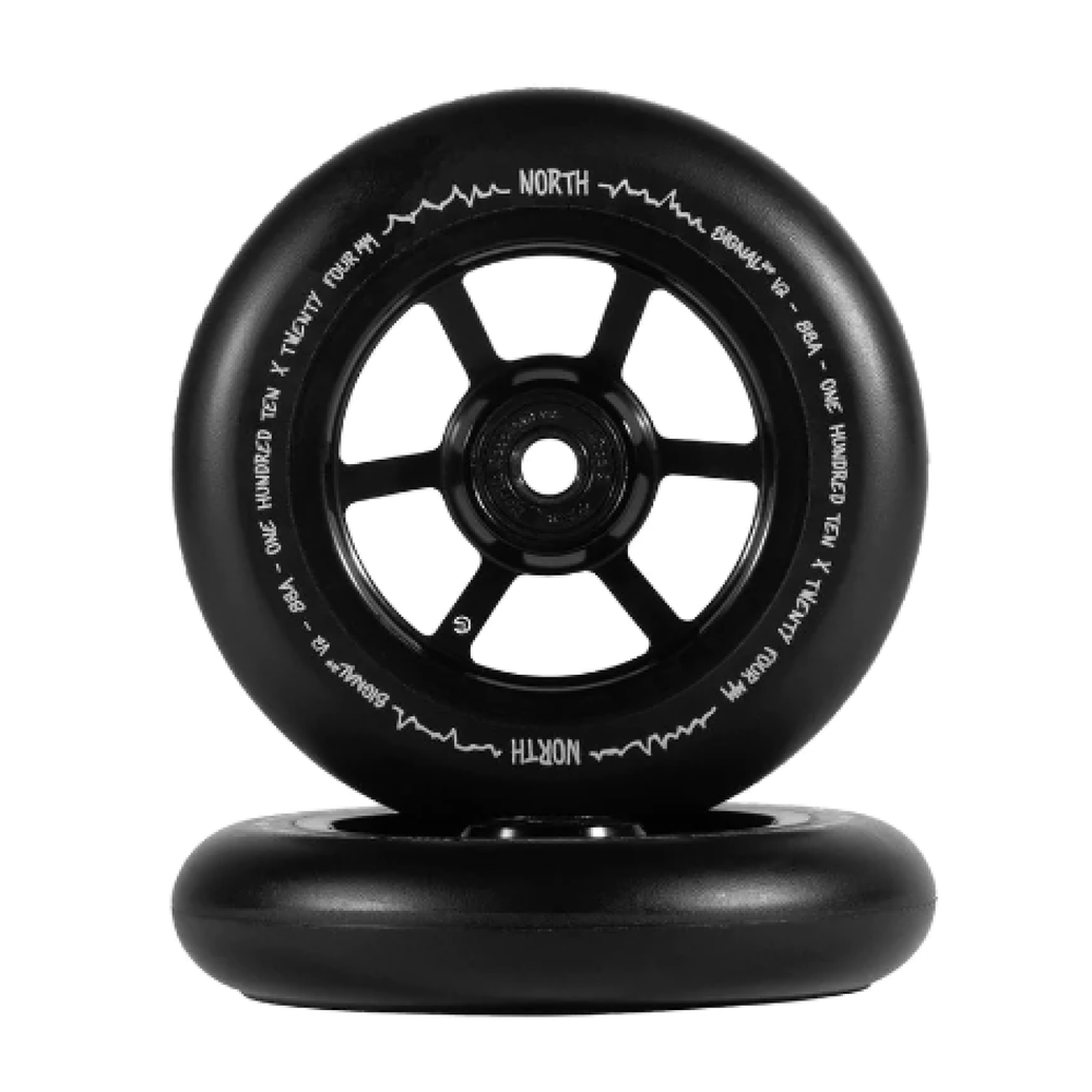 Колеса North Signal V2 (110мм, черный)