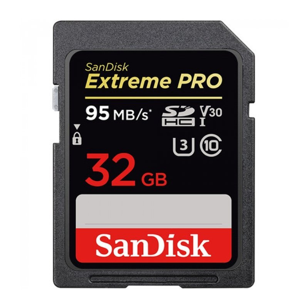 Карта памяти SanDisk SDXC 32GB Extreme Pro Class 10 UHS-1 95 Mb/s