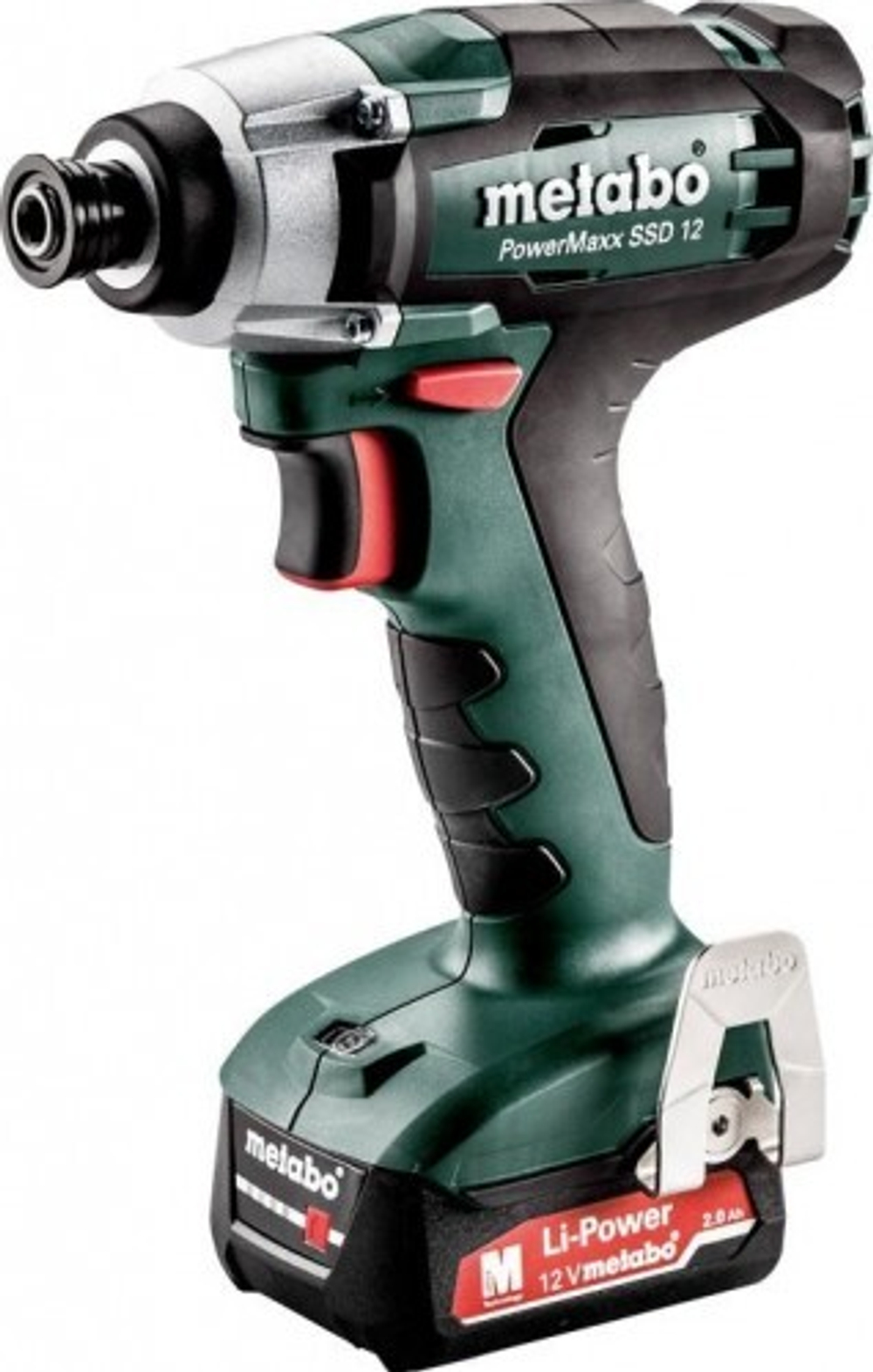 Гайковерт аккумуляторный METABO PowerMaxx SSD 12 2х2.0 Ач кейс 601114500