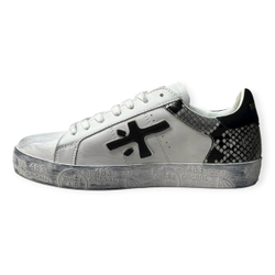Premiata 483 Print Edition White Grey
