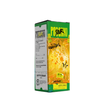 Жидкость PODONKI SOUR Salt 2% 30 ml - Кислый цитрусовый сок