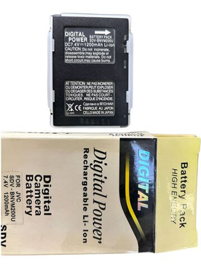Аккумулятор SDV-BNVM200U , 7.4 вольта, 1200 мАч для видеокамеры JVC
