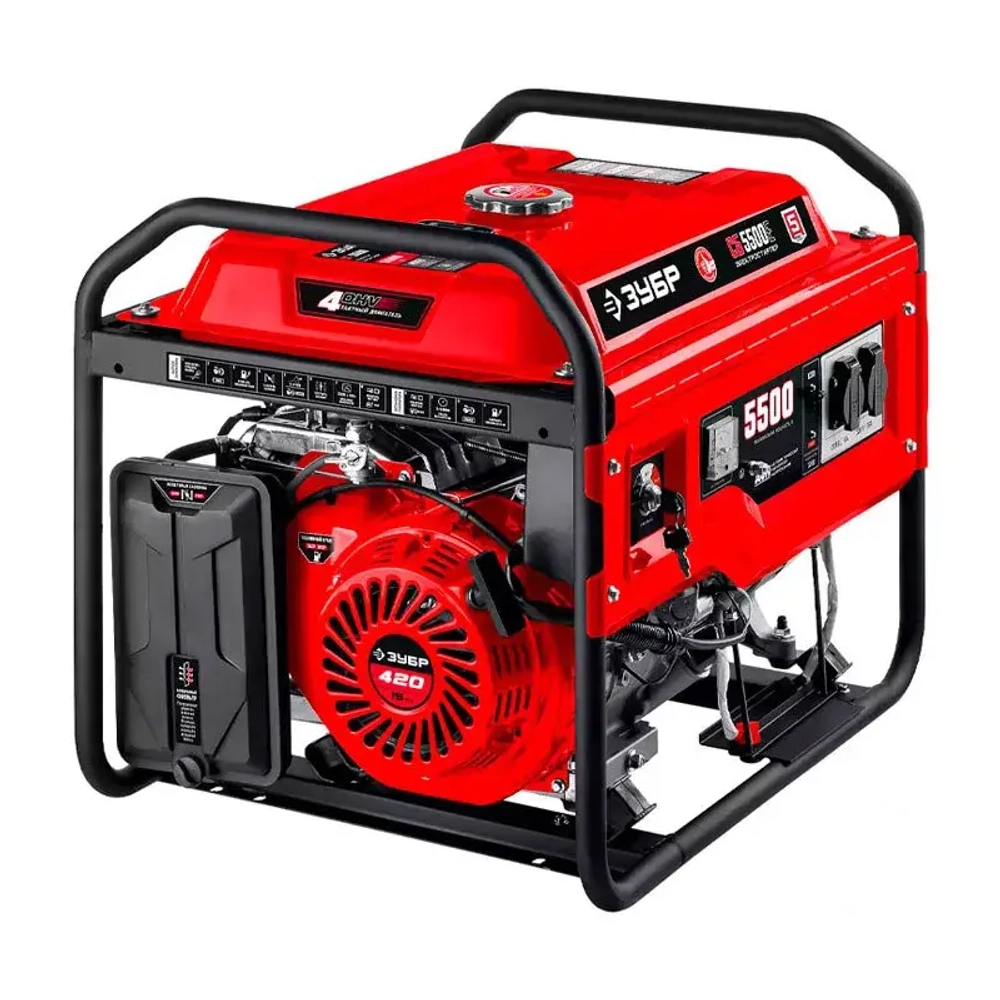 ЗУБР СБ-5500Е бензиновый генератор
