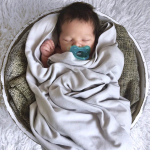 Плед-пелёнка Mjölk White Sand