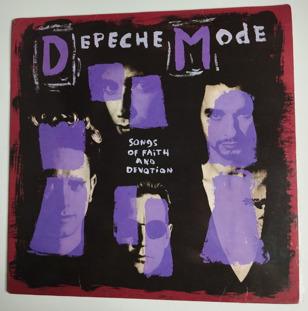 Винтажная виниловая пластинка LP Depeche Mode Songs Of Faith And Devotion (Spain 1993)
