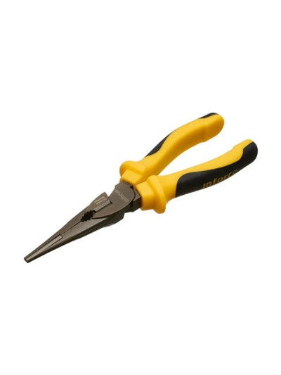 Никелированные длинногубцы Inforce 200мм 06-18-47