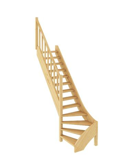 Лестница на второй этаж ЛС-07м/1 Левая