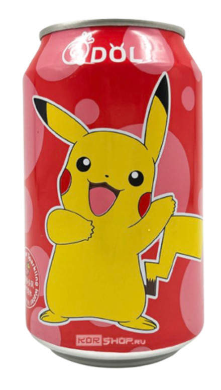 Газированный напиток Pokemon со вкусом клубники (330 мл)