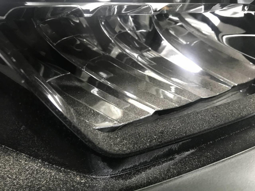 Битая Фара правая Nissan Qashqai 2 j11 (17-23) LED