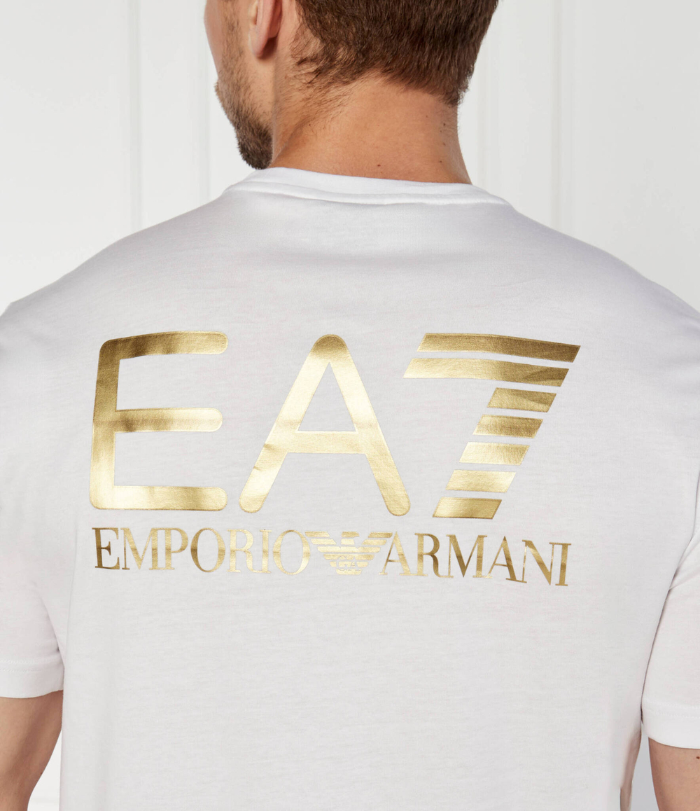 Футболка EA7 - белый(6DPT06 PJFFZ)