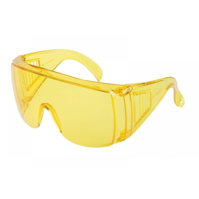 Очки защитные открытые желтые