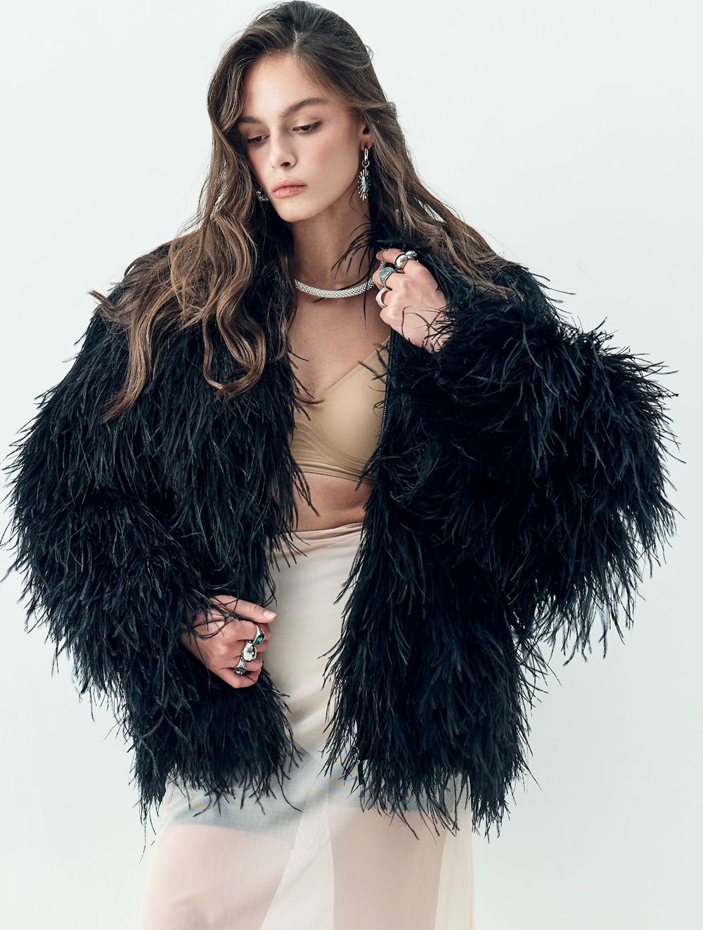 Колье-обруч Queen B