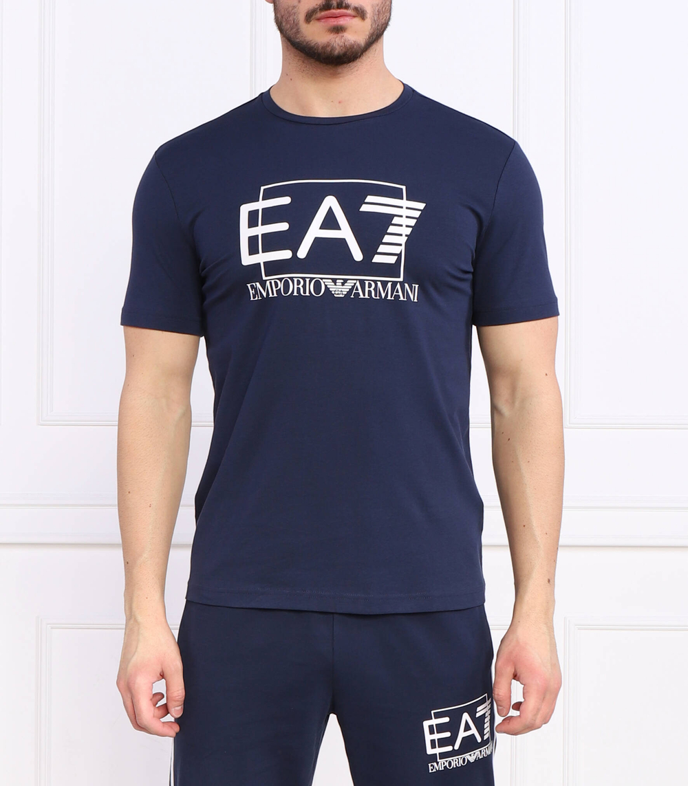 футболка EA7 - темно-синий(3RPT62 PJ03Z)