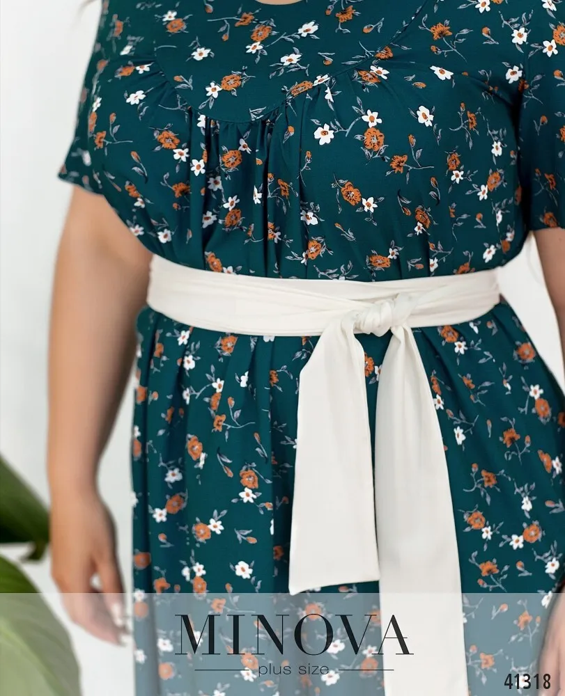 Платье 225-бирюза Minova