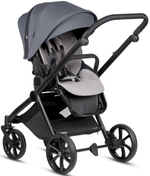 Детская коляска Tutis Mio 3 Plus Essential New 3 в 1 с автокреслом Beno Beige 1622103 Dark Grey