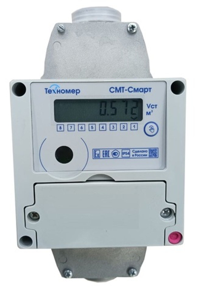 Счётчик газа СМТ-Смарт G4 В сверху-вниз